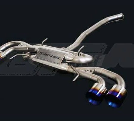 Rowen Intelligence Exhaust System Premium 01TR Heat Blue Titan Intelligence for 2009-16 Nissan GT-R [R35]