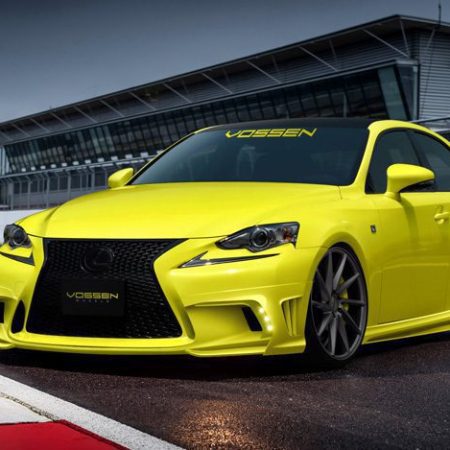 Rowen Front Half Spoiler with LED (Carbon + FRP) for Lexus IS-F [USE20] 1L002A10