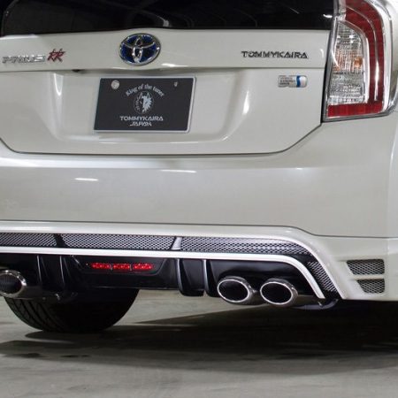 Tommy Kaira FRP + Wet Carbon Rear Half Spoiler Version II for Toyota Prius [ZVW30] 1T008P10#