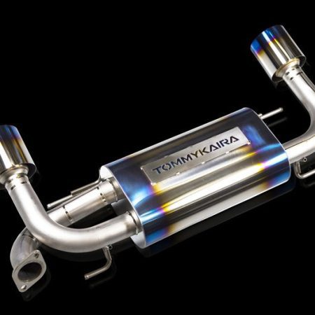 Rowen Premium 01TR Heart Blue Titan Rear 120mm 2 Pipes for 2012-16 Subaru BRZ [ZC6] 1T009Z02