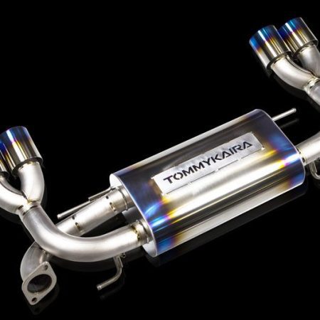Tommykaira Premium 01TR Heat Blue Titan 100Φ2 Rear Piece 4 Pipes for 2012-16 Toyota 86/FR-S [ZN6]