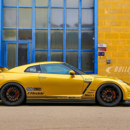 Top Secret 2012 Spec Rear Carbon Diffuser Extension for 2009-11 Nissan GT-R (CBA) [R35]