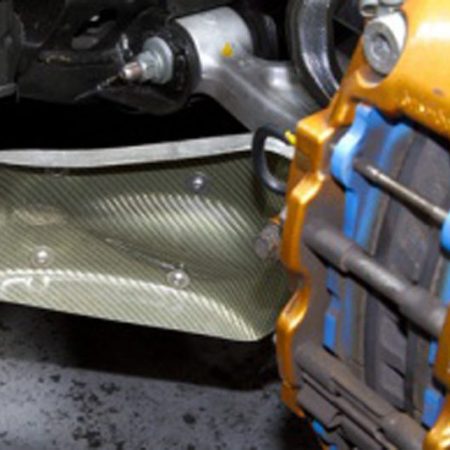 Top Secret Carbon Kevlar Brake Air Guide Set for 2009-19 Nissan GT-R [R35]