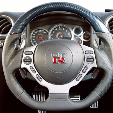 Top Secret Carbon Steering Wheel for 2009-19 Nissan GT-R [R35]