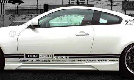 Top Secret G-Force Side Skirts for Infiniti G37 [V36]