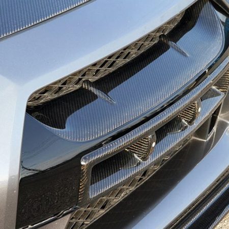 Top Secret Carbon Fiber Grill + Intercooler Duct for 2009-11 Nissan GT-R (CBA) [R35]