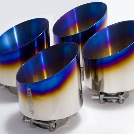 Top Secret Titanium 4 Tip Set for 2009-19 Nissan GT-R [R35]