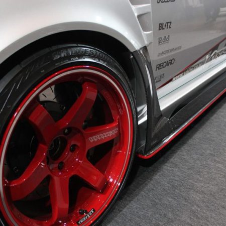 VARIS Carbon Widebody Side Air Panel for 2007-14 Subaru WRX STi [GVB] VASU-121