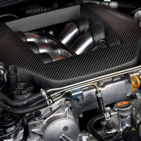 Zele Dry Carbon Fiber Engine Cover for 2009-19 Nissan GT-R [R35]