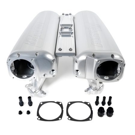 AMS Performance Alpha V10 Billet Intake Manifold in Standard Silver Aluminum for 4S Audi R8 / LP610-4 Lamborghini Huracan [ALP.37.08.0001-1]