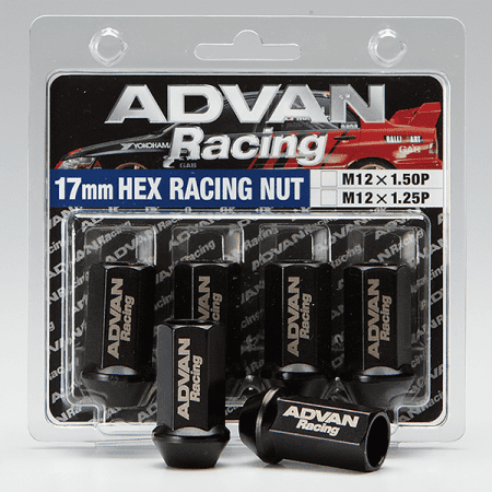 Advan Black Lug Nut (12X1.5)