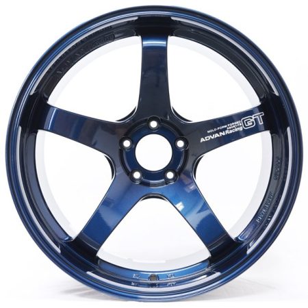 Advan Racing GT Premium Version Racing Titanium Blue Wheel (18×10 5-130 +40)