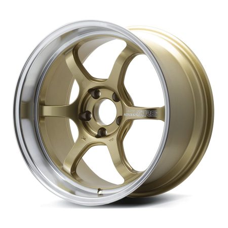 Advan Racing R6 Machining & Racing Brass Gold Wheel (18×11 5-114.3 +15)