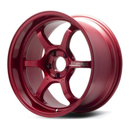 Advan Racing R6 Racing Candy Red Wheel (18×12 5-114.3 +25)