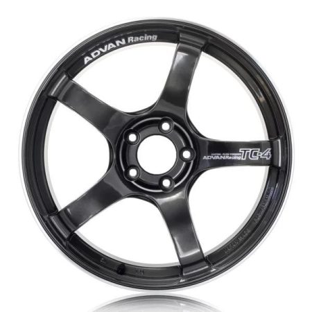 Advan Racing TC-4 Racing Gun Metallic & Ring Wheel (18×10.5 5-114.3 +15)