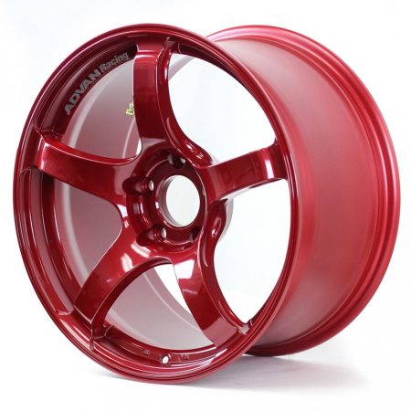 Advan Racing TC4 Candy Red & Ring Wheel (18×9 5-114.3 +25)