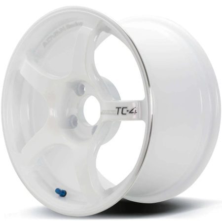 Advan Racing TC4 White Metallic & Ring Wheel (17×7.5 5-114.3 +48)