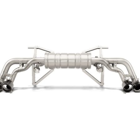 Akrapovič Titanium Slip-On Line Exhaust System w/ Carbon Tips for LP580-2 Lamborghini Huracan