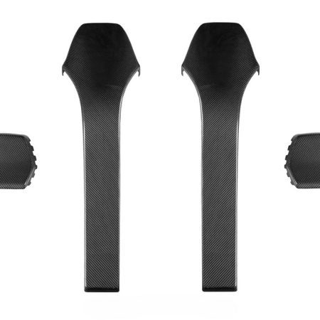 Eventuri Black Carbon Seat Back Cover Set for F80 BMW M3 & F82 BMW M4