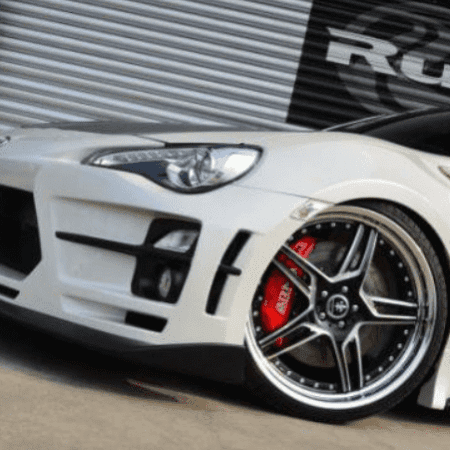 Kuhl 01R-GT Front Diffuser High Grade FRP for 2011-16 Toyota 86/FR-S [ZN6]