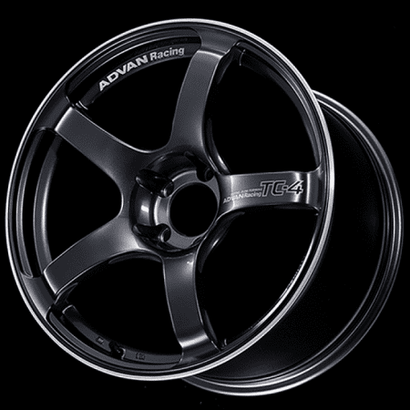 Advan Racing TC-4 Racing Gun Metallic & Ring Wheel (18×9.5 5-120 +45)