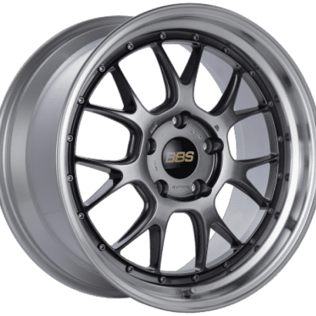 BBS LMR Diamond Black Center / Diamond Cut Lip Wheel (19×9.5 5×114.3 +38)