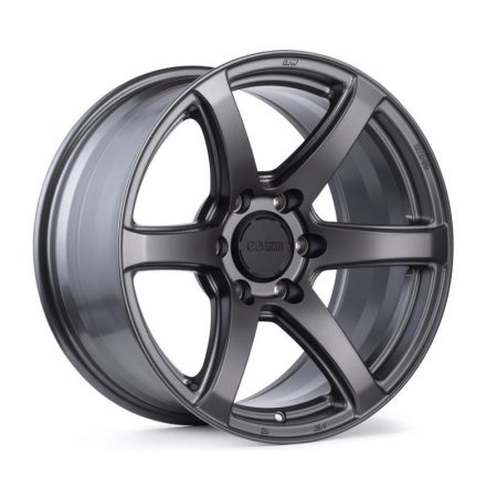 Enkei T6R 18×8.5 38mm Offset 5×114.3 Bolt Pattern 72.6 Bore Gloss Gunmetal Wheel