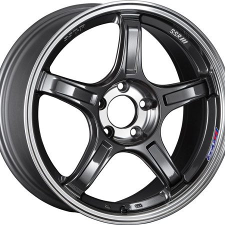 SSR GTX03 18×8.5 5×114.3 38mm Offset Black Graphite Wheel