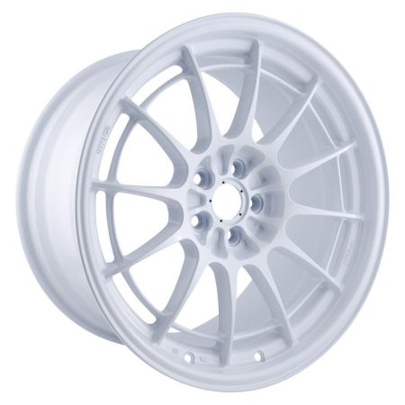 Enkei NT03+M 18×9.5 5×114.3 40mm Offset 72.6mm Bore Vanquish White Wheel (MOQ of 40)