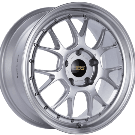 BBS LM-R Diamond Silver Center Diamond Cut Lip Wheel (19×8.5 5-130 +55)