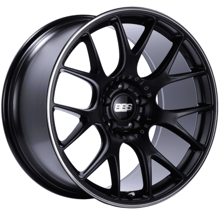 BBS CH-R Satin Black Polished Rim Protector Wheel (20×10.5 5×120 +35)