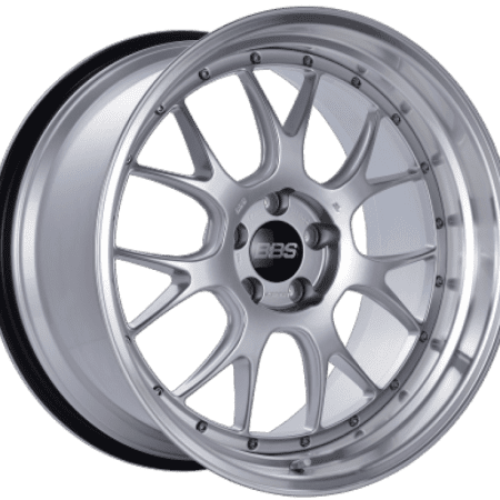 BBS LMR Diamond Silver Center / Diamond Cut Lip Wheel (19×9.5 5×114.3 +45)