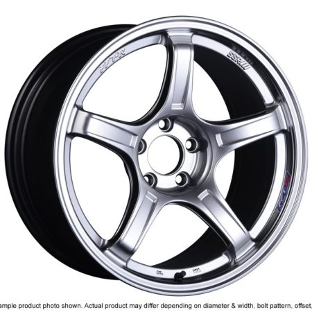 SSR GTX03 18×9.5 5×114.3 12mm Offset Platinum Silver Wheel