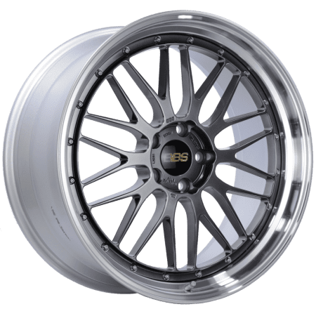 BBS LM Diamond Black Center Diamond Cut Lip Wheel (21×10 5-120 +38)