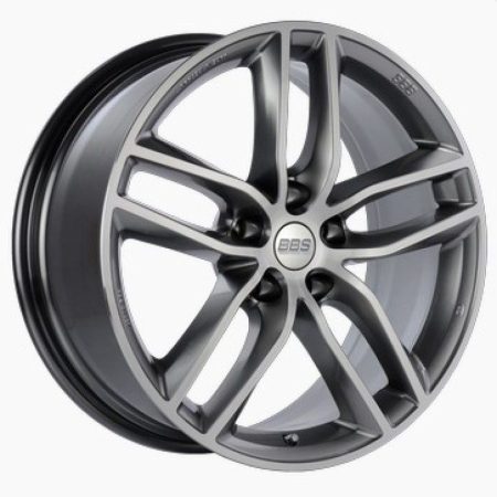 BBS SX Gloss Platinum Diamond Cut Face Wheel (18×8 5×120 +40)