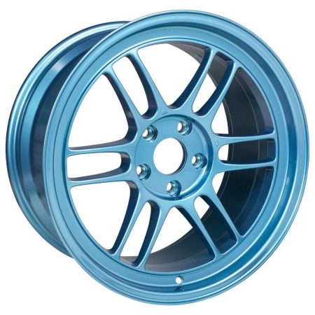 Enkei RPF1 18×9.5 5×114.3 38mm Offset 73mm Bore Emerald Blue Wheel