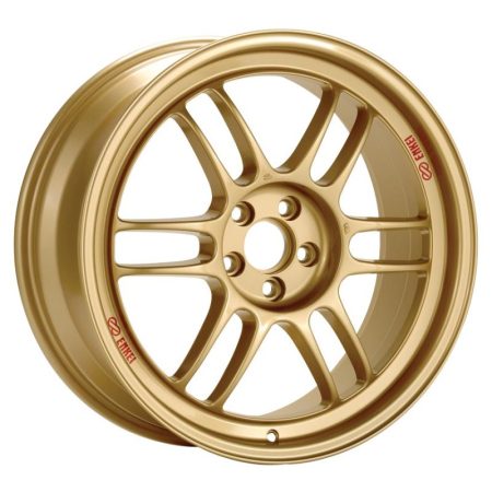 Enkei RPF1 17×9 5×114.3 35mm Offset 73mm Bore Gold Wheel