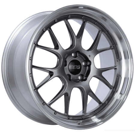 BBS LM-R Diamond Black Center Diamond Cut Lip Wheel (21×10 5-120 +35)