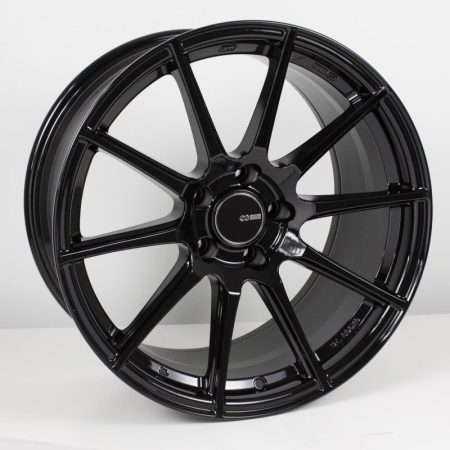 Enkei TS10 18×9.5 5×114.3 15mm Offset 72.6mm Bore Black Wheel