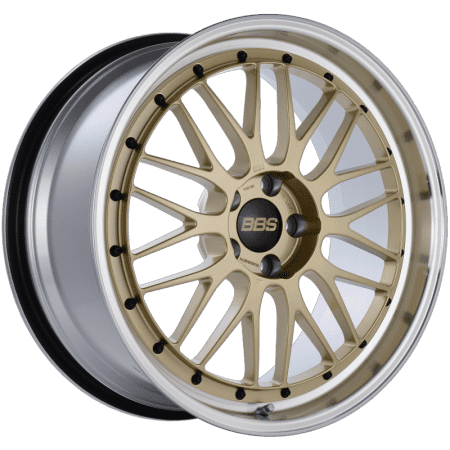 BBS LM Diamond Gold Center / Diamond Cut Lip Wheel (20×9.5 5×114.3 +40)
