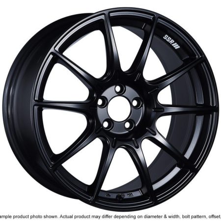 SSR GTX01 17×9 5×100 38mm Offset Flat Black Wheel