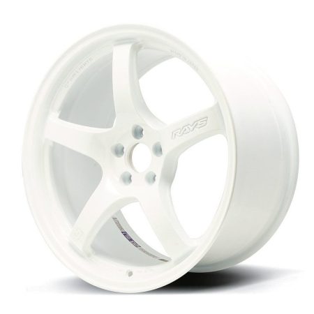 Gram Lights 57CR 18X9.5 +38 5X100 Ceramic White Pearl