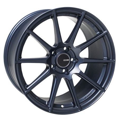 Enkei TS10 18×9.5 35mm Offset 5×114.3 Bolt Pattern 72.6mm Bore Dia Matte Blue Wheel