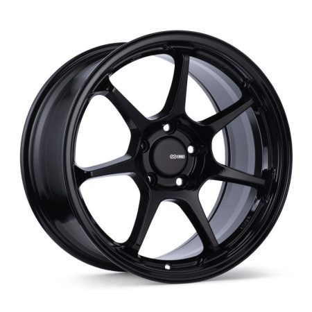 Enkei TS-7 18×9.5 5×114.3 38mm Offset 72.6mm Bore Gloss Black Wheel