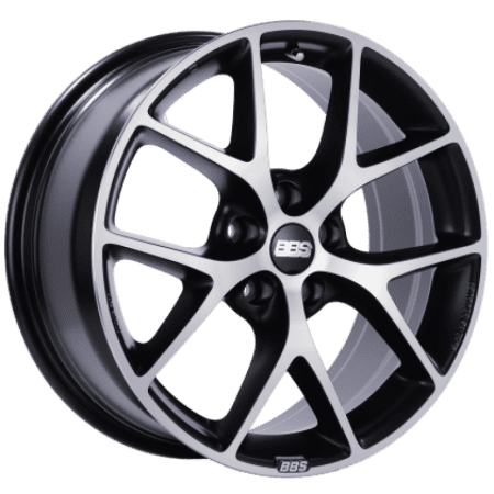 BBS SR Satin Black Diamond Cut Face Wheel (17×8 5×120 +30)