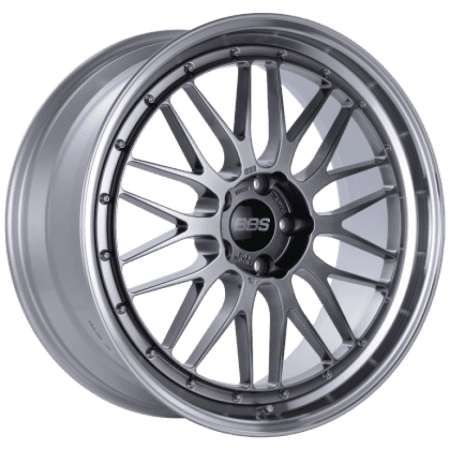 BBS LM Diamond Black Center / Diamond Cut Lip Wheel (20×8.5 5×112 +38)