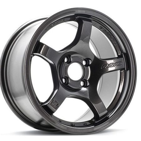 Gram Lights 57CR 15×8.0 +35 4-100 Super Dark Gunmetal