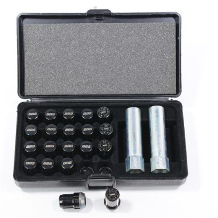BBS McGard Black Lug Nut Set w/ Locks (12×1.5)