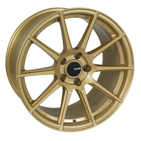 Enkei TS10 18×8.5 5×114.3 50mm Offset 72.6mm Bore Gold Wheel