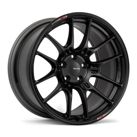 Enkei GTC02 18×10.5 5×114.3 22mm Offset 75mm Bore Matte Black Wheel